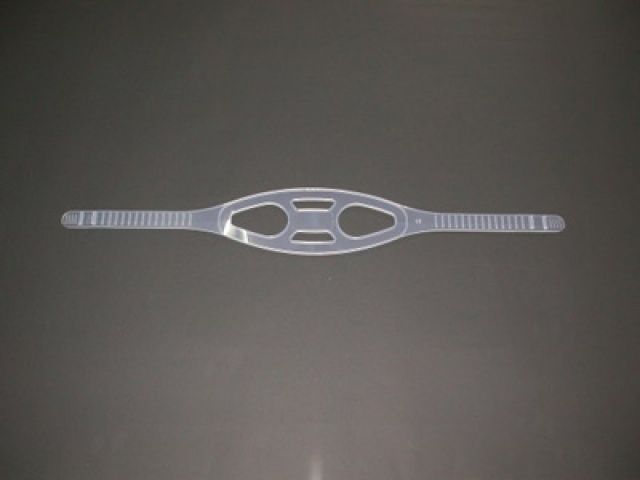Pásek k masce S-5S černý, transparentní mdc