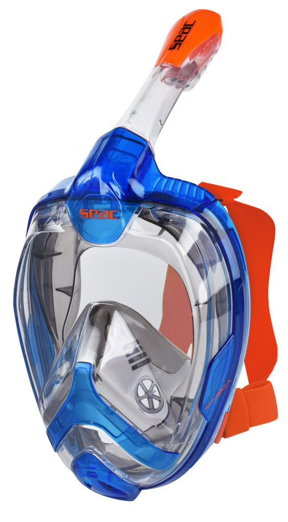 MAGICA celoobličejová maska pro dospělé ve dvou velikostech - LX/blue SEAC SUB