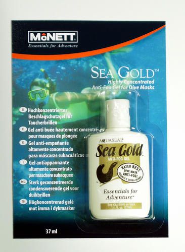 SEA GOLD gel proti mlžení potápěčských masek a brýlí, 37ml. McNett